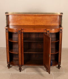 Regency Amboyna Side Cabinet