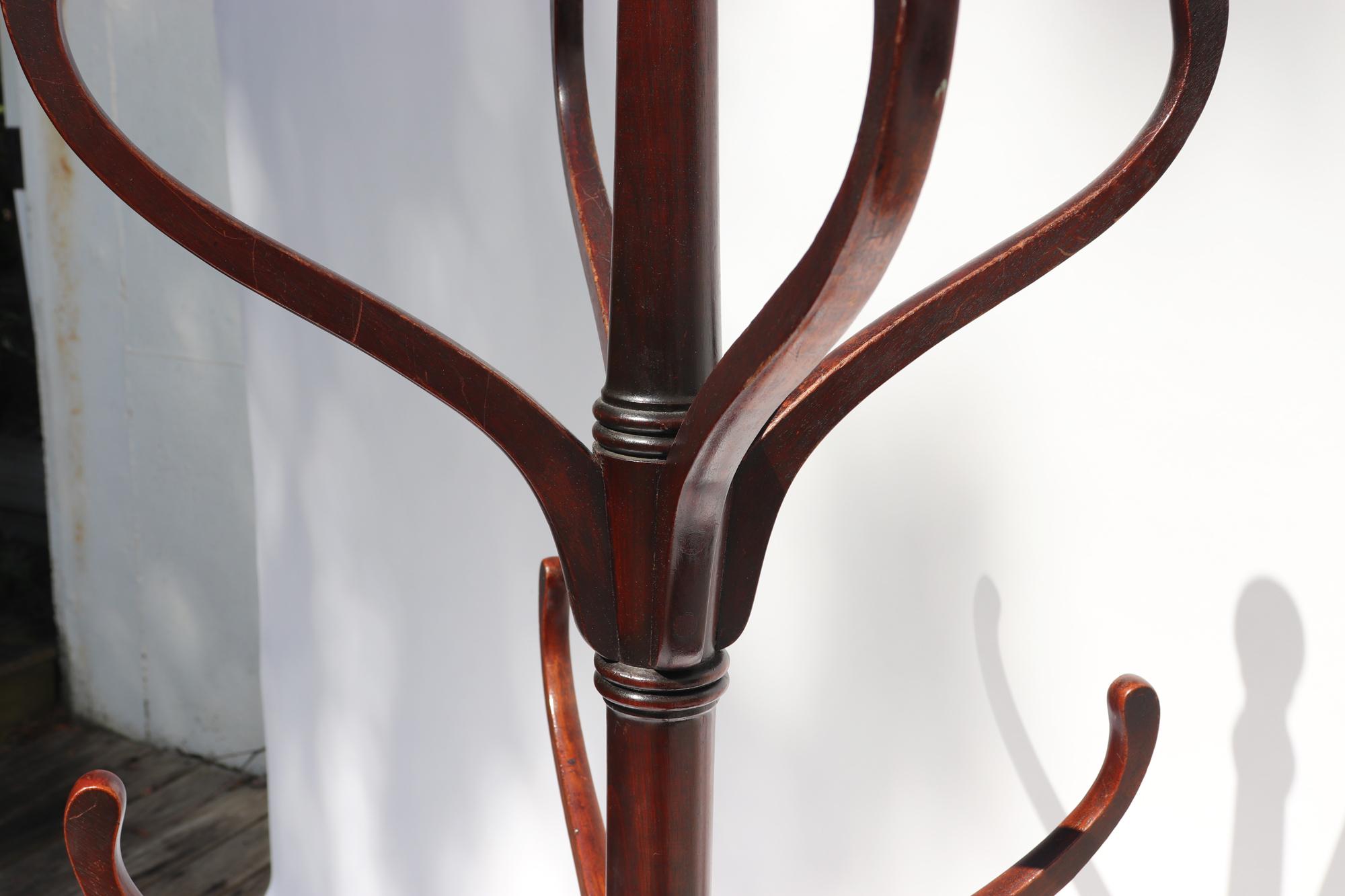 Regency Antique Mahogany Coat or Hat Stand For Sale 3