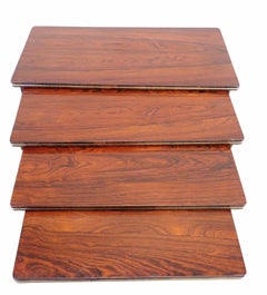 Regency Antique Rosewood Quartetto Nest of 4 Coffee Tables