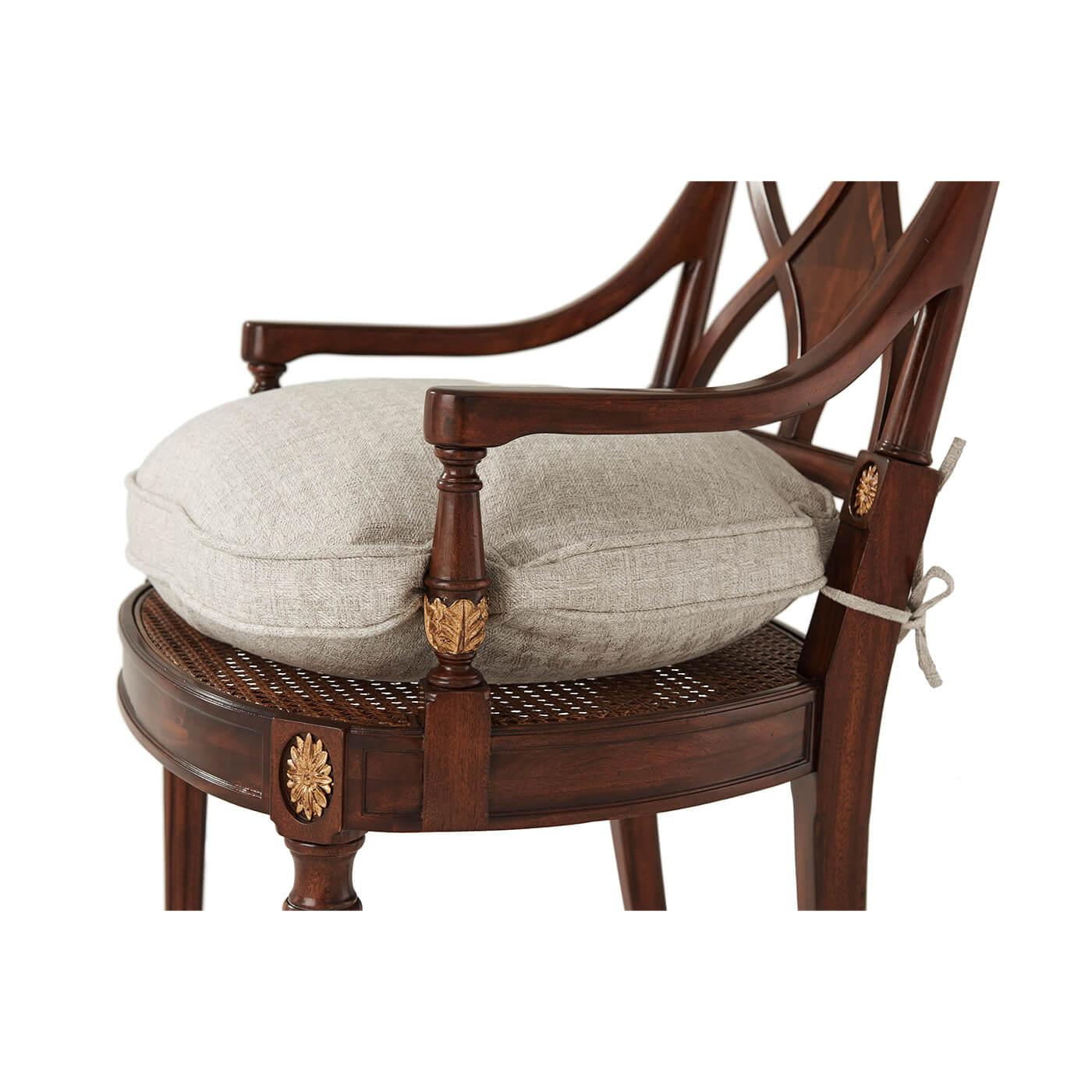 Regency Armchair In New Condition For Sale In Westwood, NJ