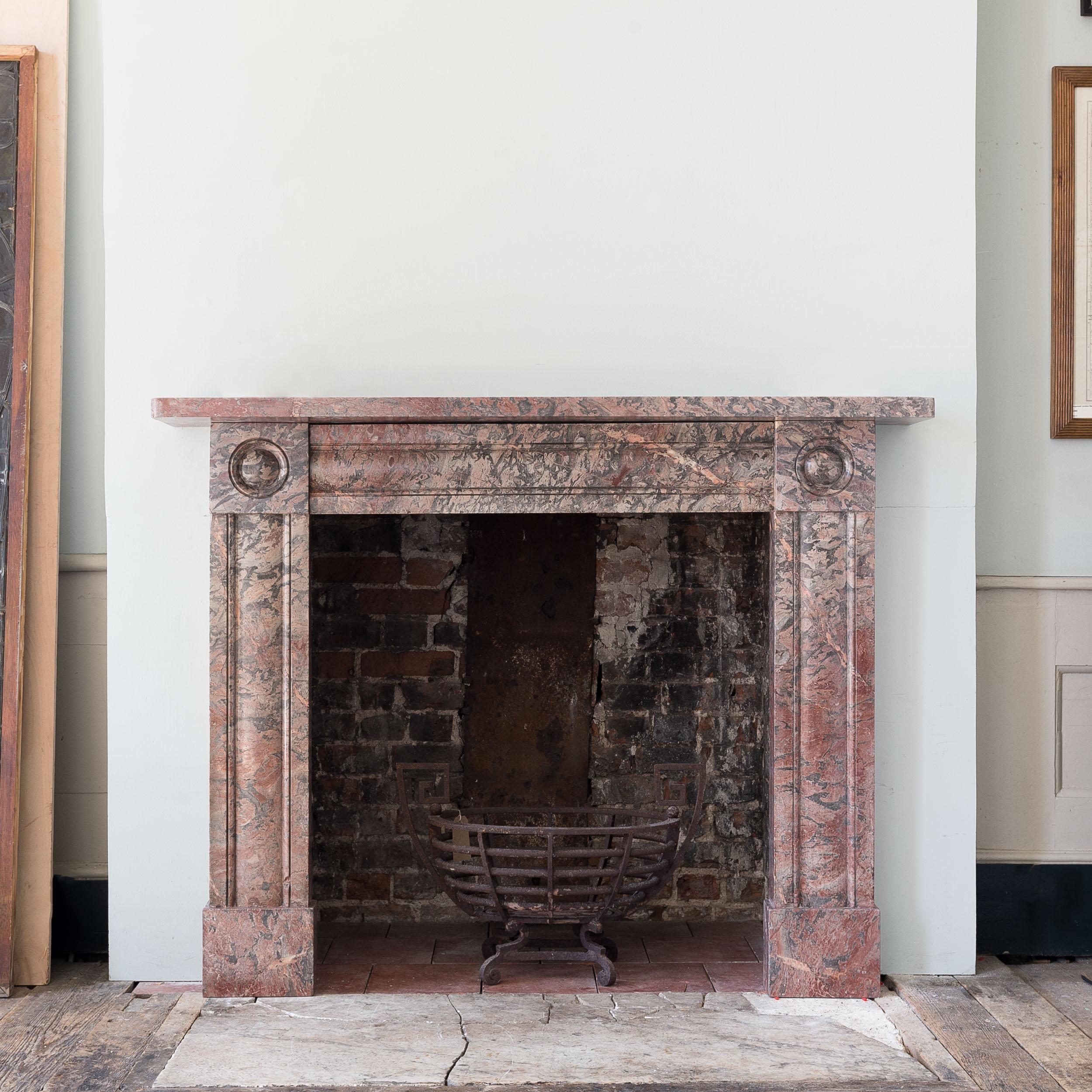 Regency Ashburton Marble Fireplace For Sale 11