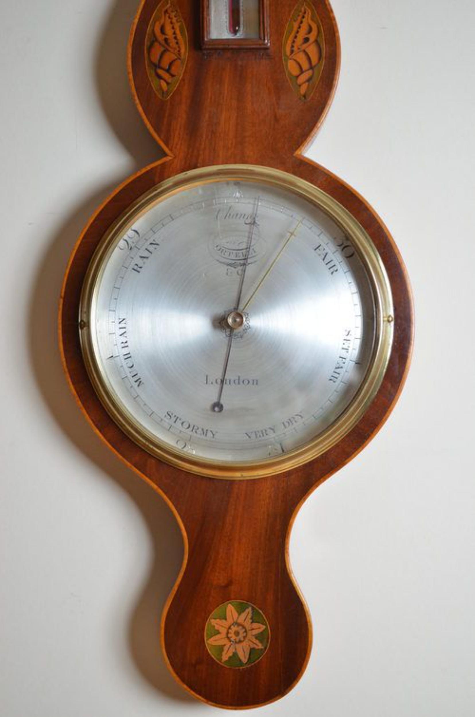 Regency-Barometer von Ortelli & Co im Zustand „Gut“ im Angebot in Whaley Bridge, GB