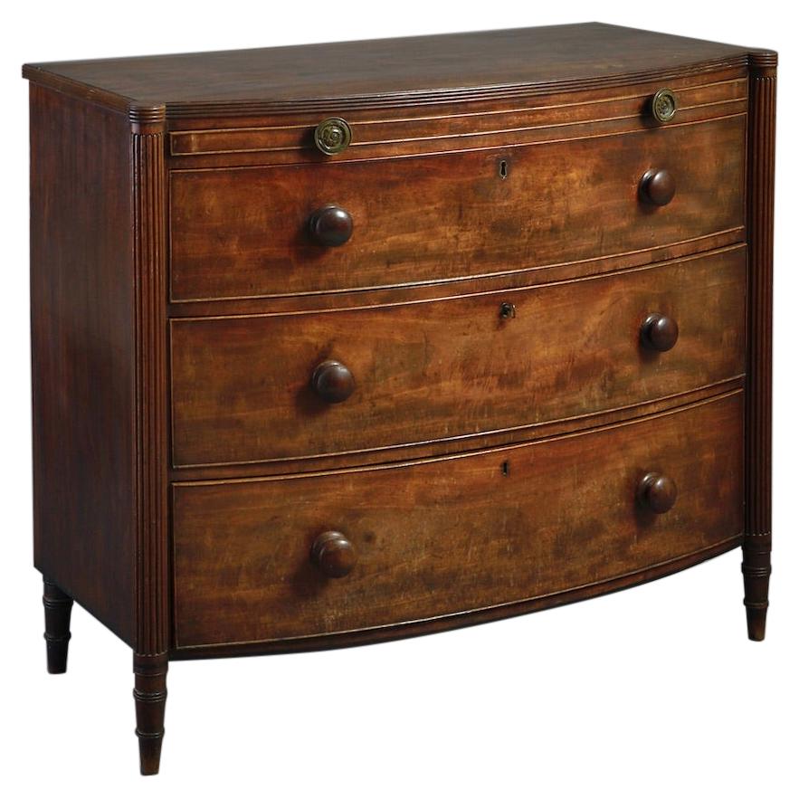 Regency Bowfront Chest