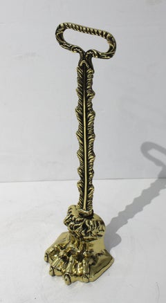 Regency Brass Doorstop Lion's Paw