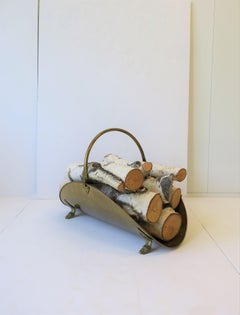 Regency Brass Firewood Log Holder