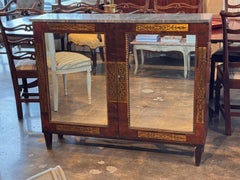Regency Brass Inlaid Rosewood Cabinet