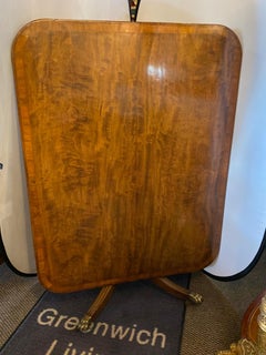 Regency Breakfast Table Tilt Top Mahogany & Rosewood Banded, circa 1810