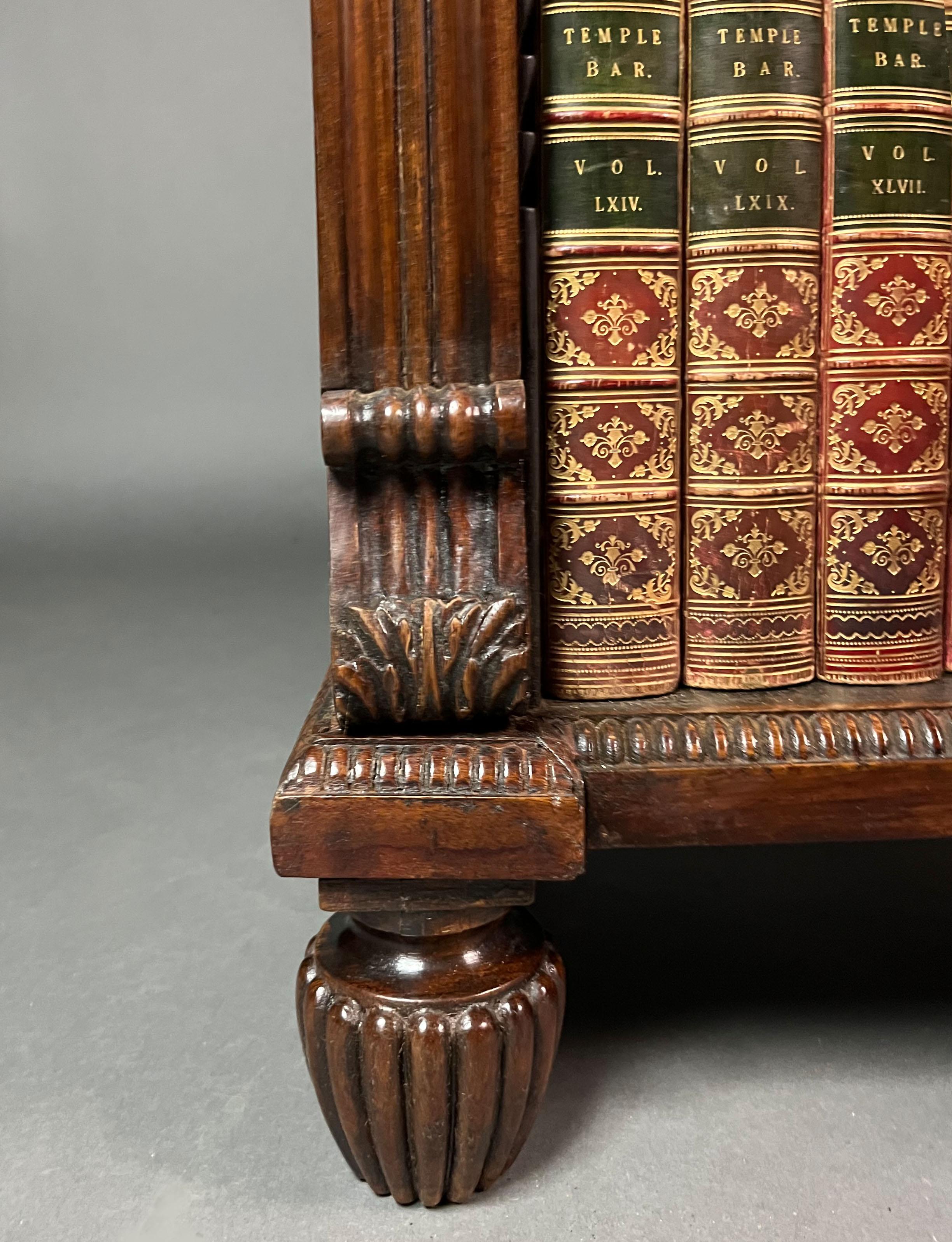 Regency breakfront side cabinet attributed to Gillows of Lancaster For Sale 2