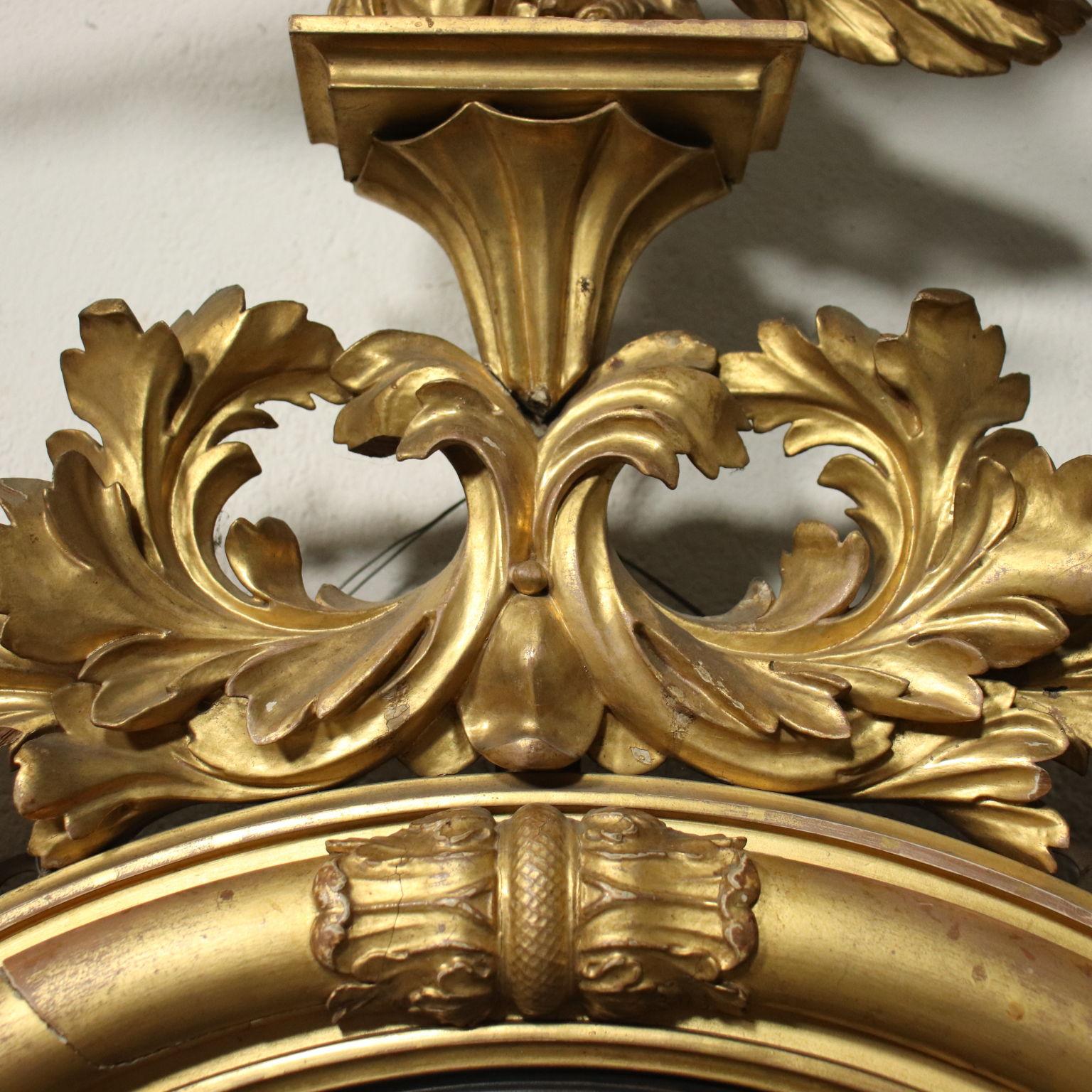 Regency Bull's Eye Mirror Engkand First Quarter, 19th Century In Fair Condition In Milano, IT