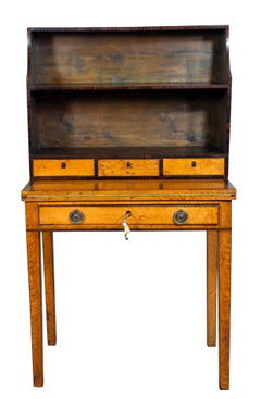 Regency Burl Elm Bonheur De Jour