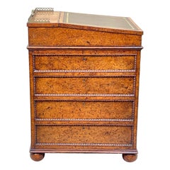 Regency Burr Elm Davenport Desk