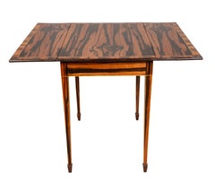 Regency Calamander Pembroke Table