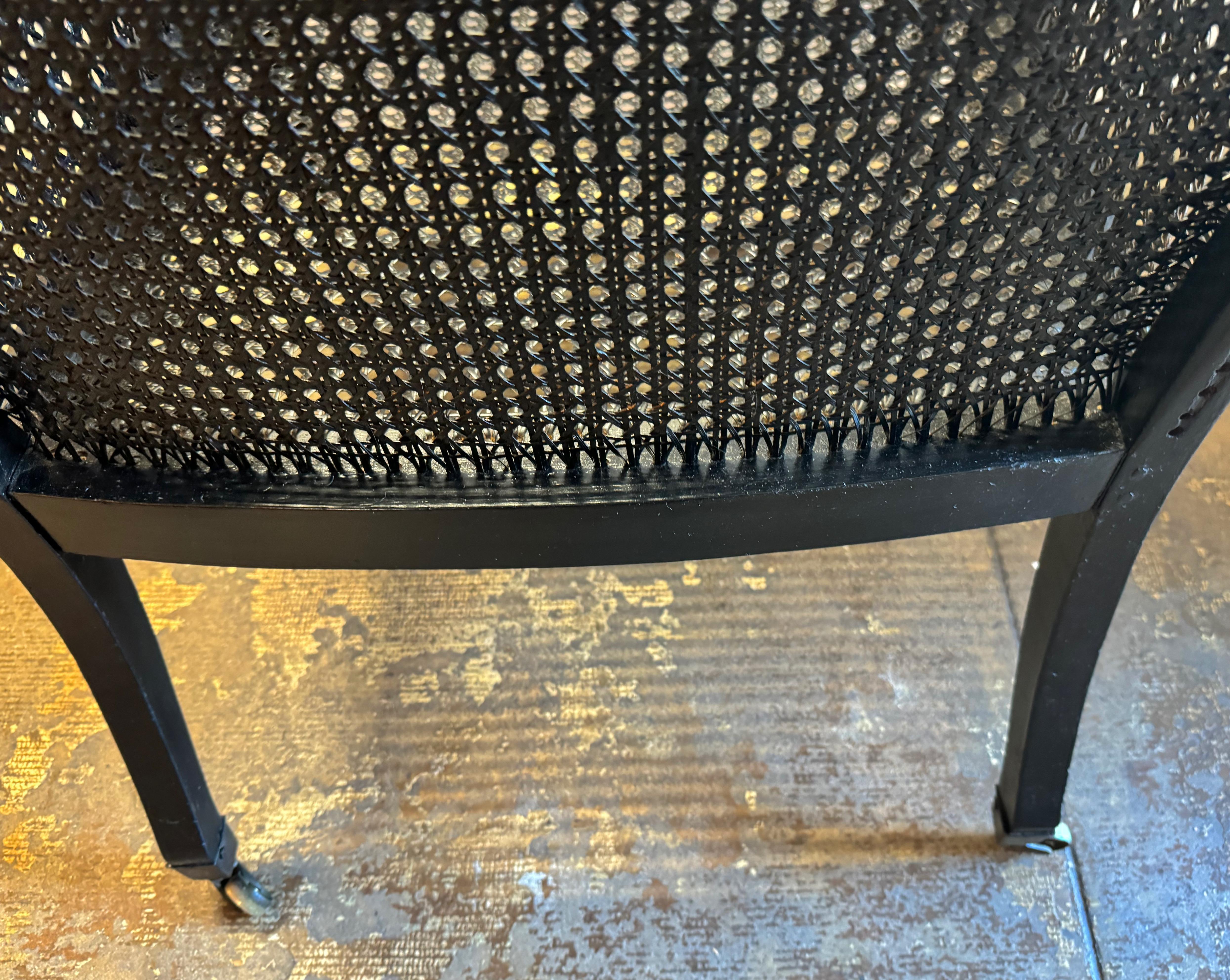 Regency Caned Library Chair, c. 1800-1810 en vente 4