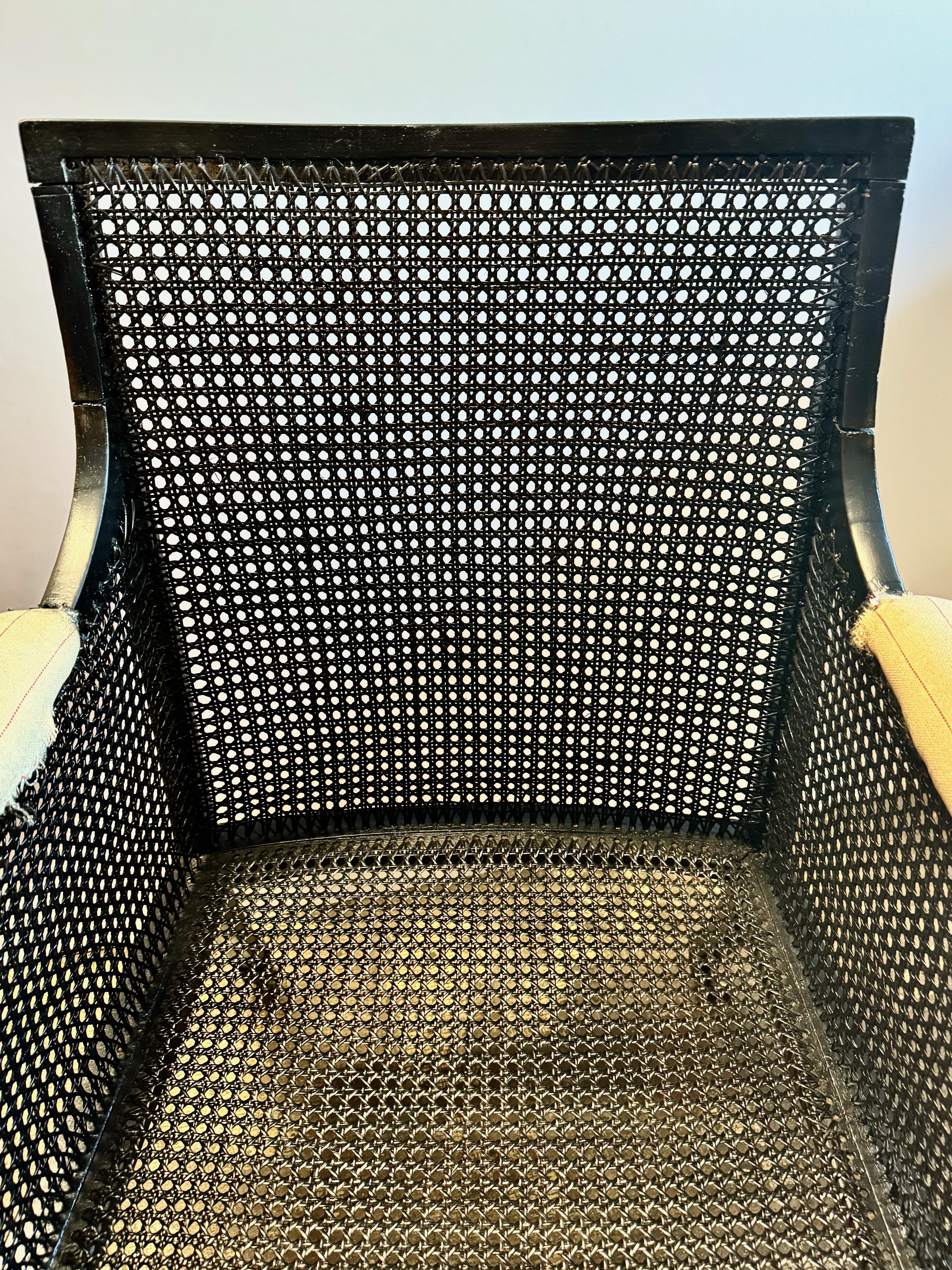 Regency Caned Library Chair, c. 1800-1810 en vente 2