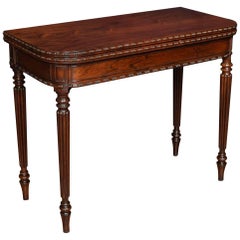Regency-Kartentisch