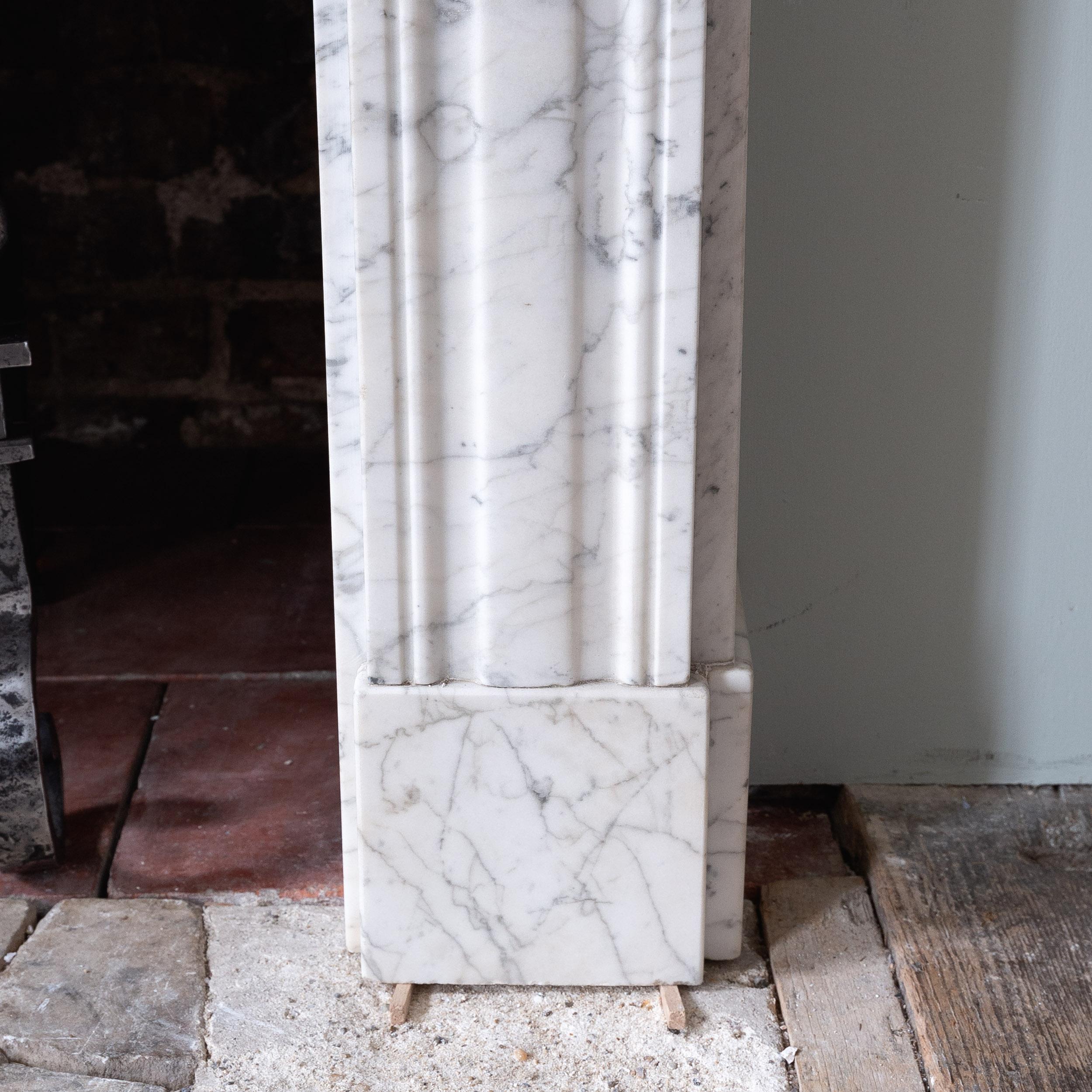 Regency Carrara Bullseye Fireplace 5