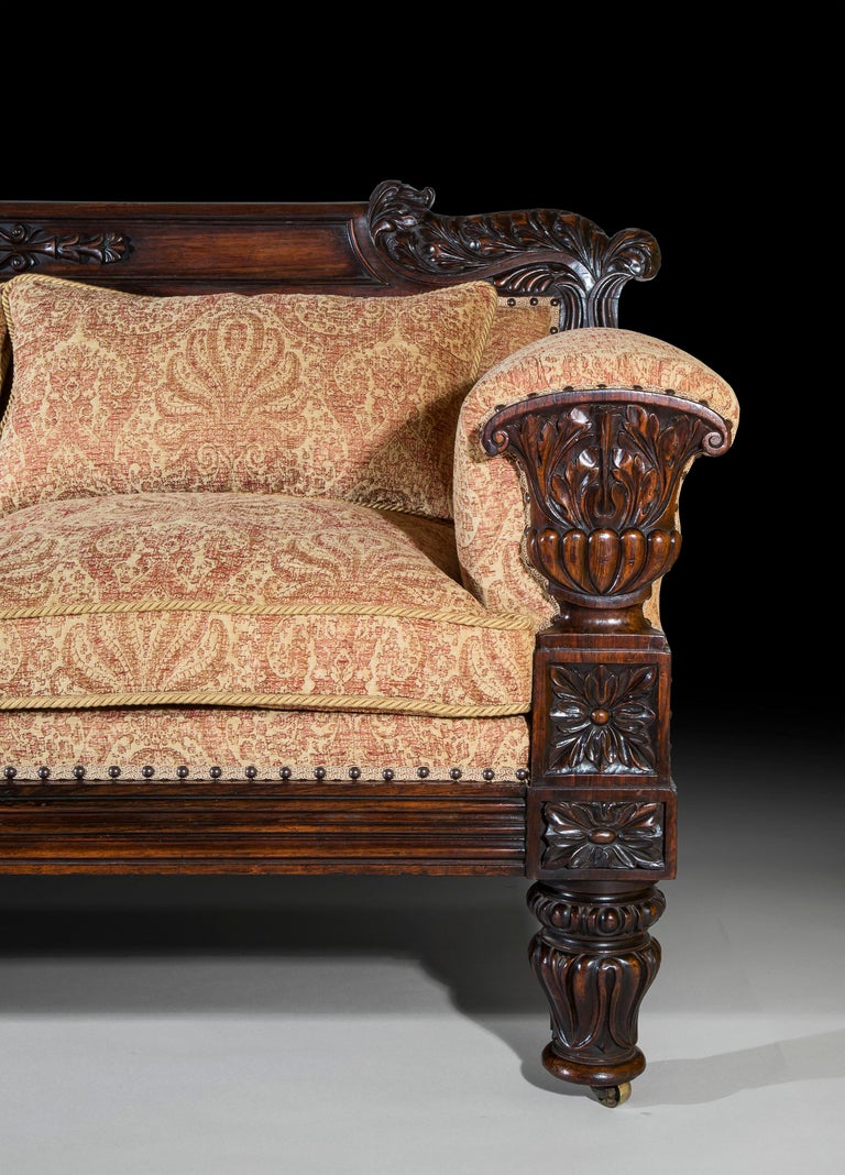 Early 19th Century Large Antique Sofa For Sale at 1stdibs