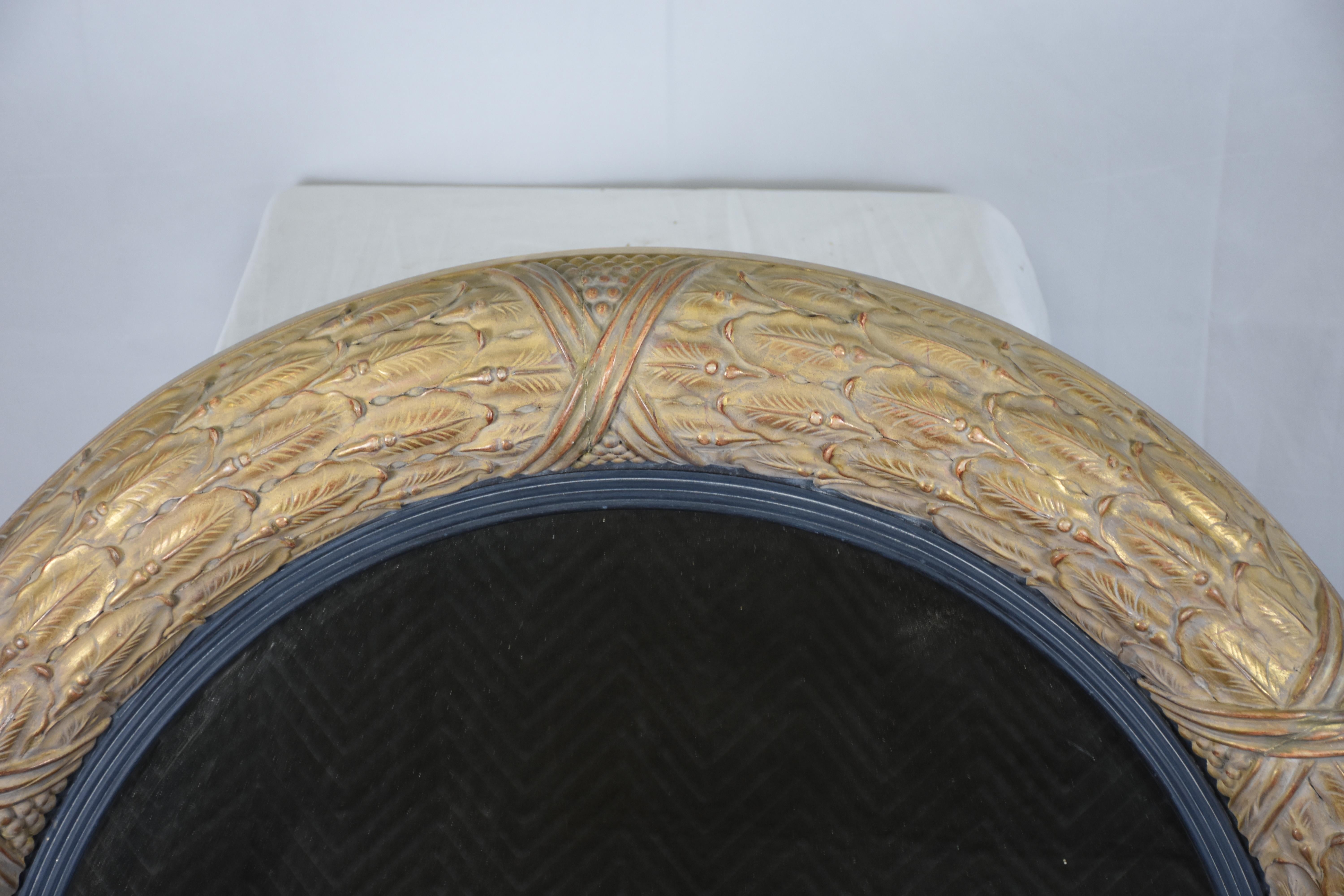 English Regency Carved Giltwood Mirror For Sale