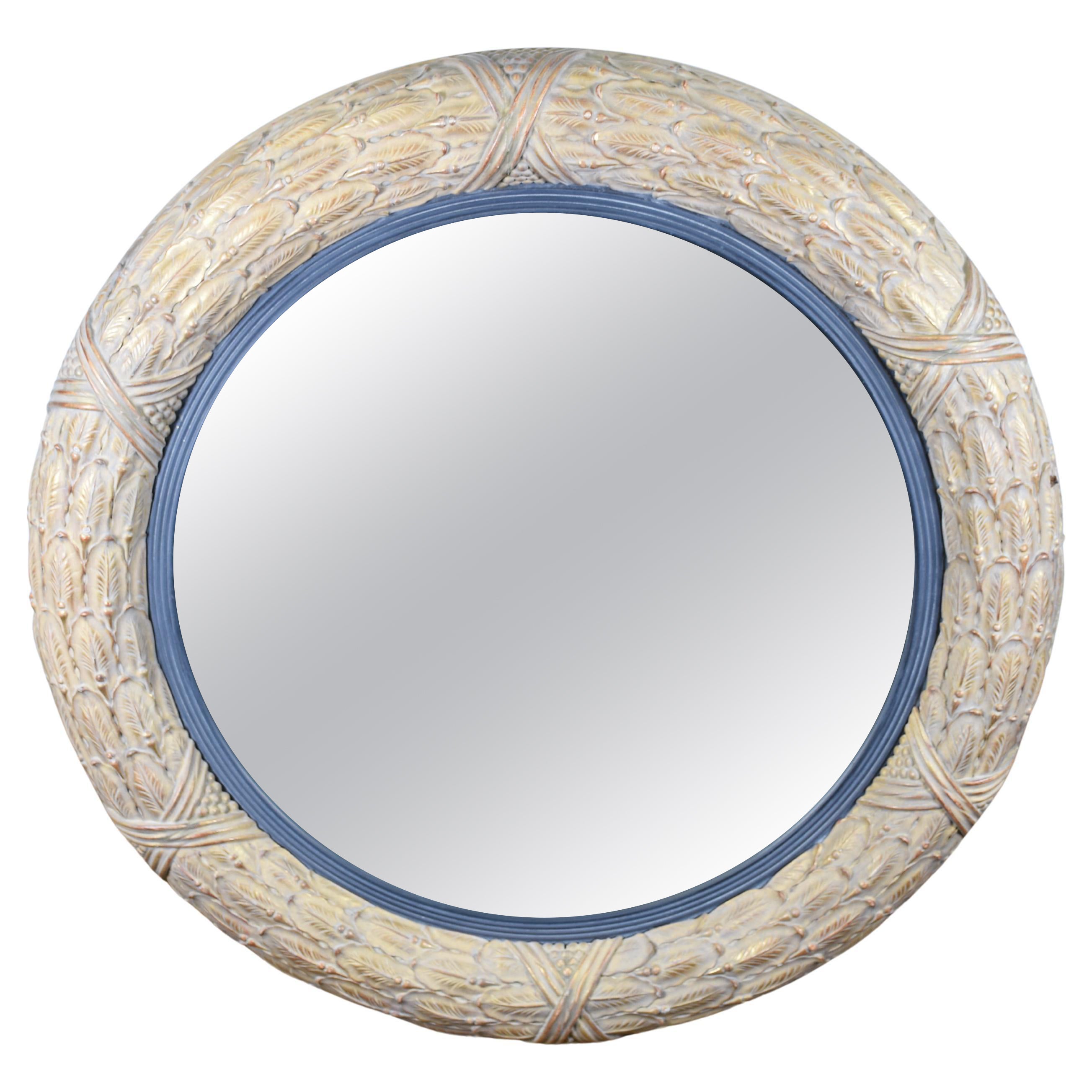 Regency Carved Giltwood Mirror For Sale
