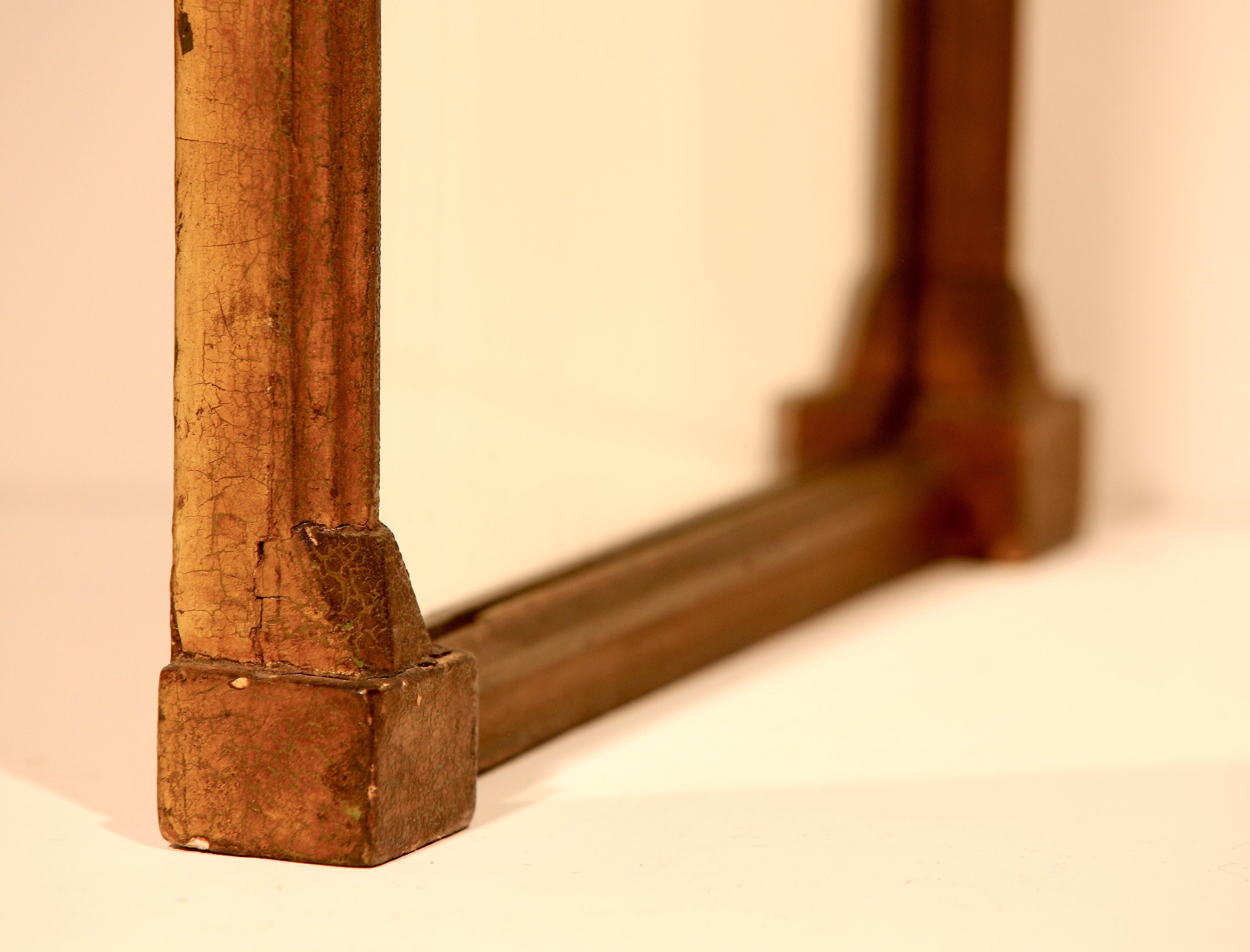 Miroir de style Régence en bois sculpté et doré Panneau en églomisé Trumeau en vente 3