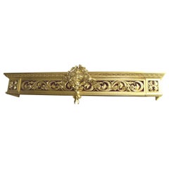 Regency Carved Giltwood Window Pelmet by D.J.McLauchlan, London
