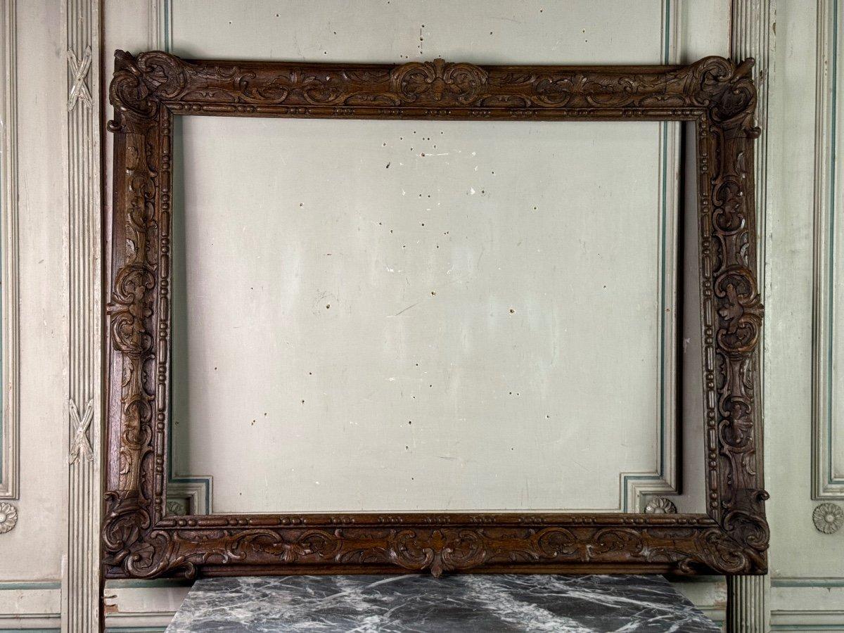 Regency Carved Oak Frame, 18th Century For Sale 7