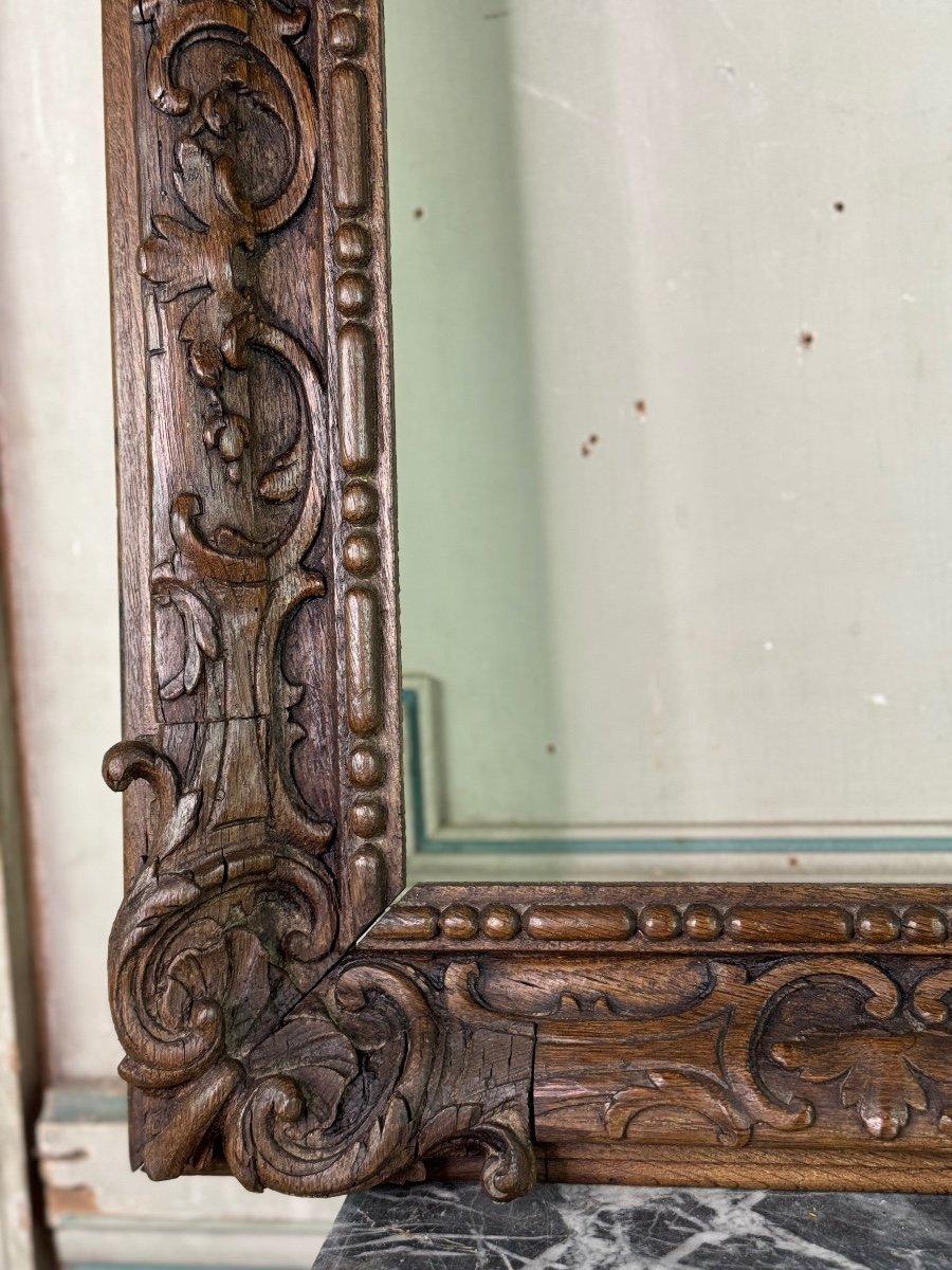 Giltwood Regency Carved Oak Frame, 18th Century For Sale