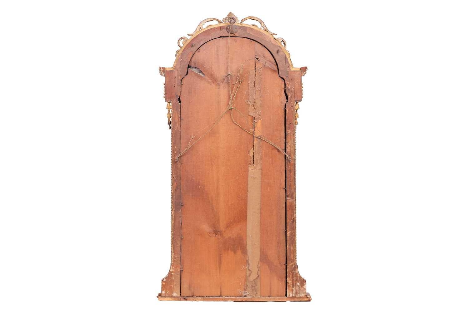 Regency Carved Wood and Gilt Gesso Pier Glass In Good Condition For Sale In Worcester, GB