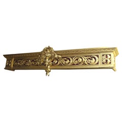 Regency Carved Wood Composition Pelmet by D.J. McLauchlan