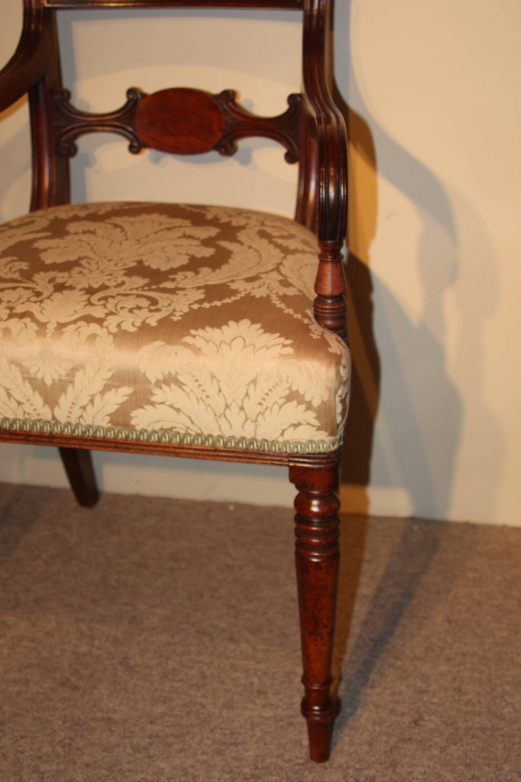 Regency Carver Chair In Good Condition In Bournemouth, GB