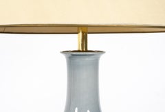 Regency Celadon Table Lamps, 1970s