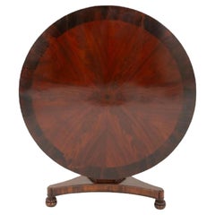 Regency Centre Table Circular Mahogany 1810