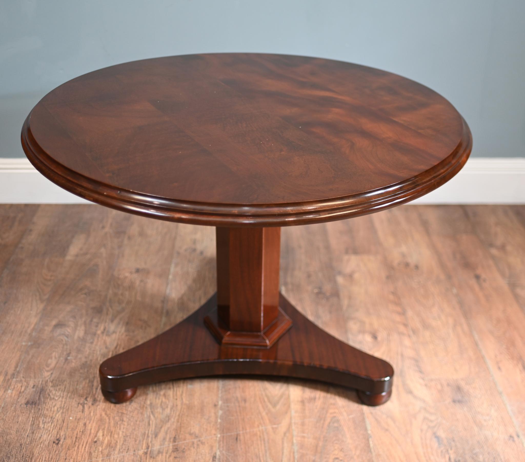 Mid-19th Century Regency Centre Table Flame Mahogany 1840 Supper For Sale