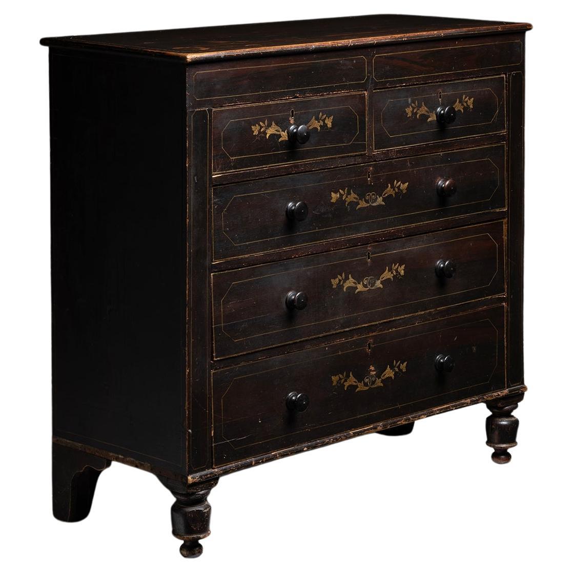 Regency Chest of Drawers, England circa 1830