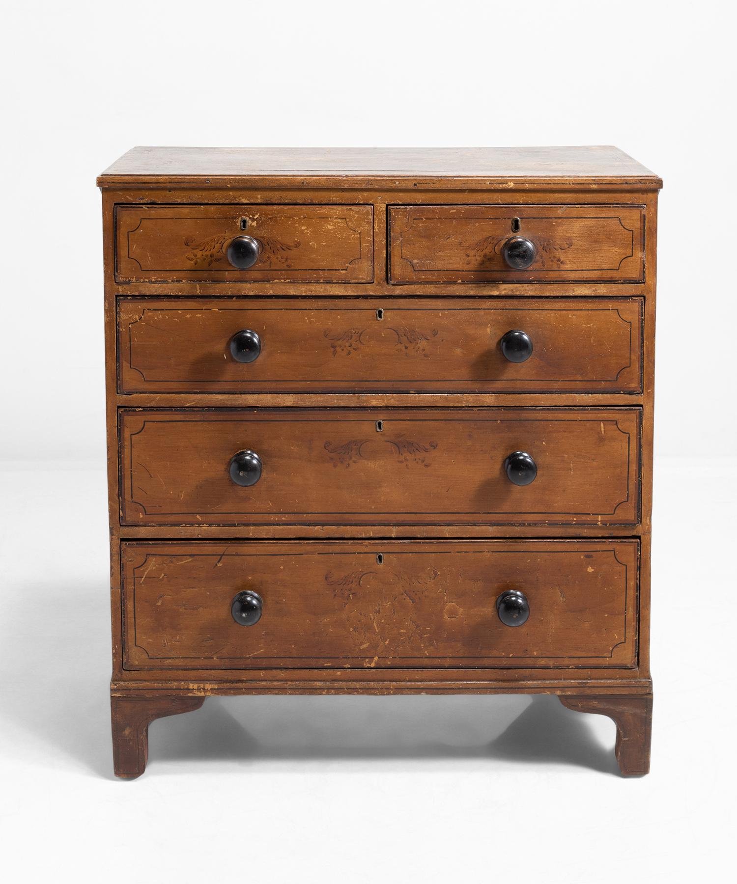 English Regency Chest of Drawers