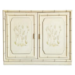 Regency Chic Faux Bamboo "Aloha" Cabinet Sideboard by Dixie