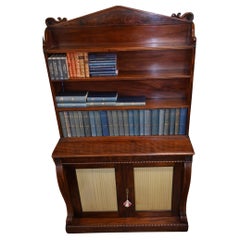 Regencia Chiffonier Librería Gabinete Caoba