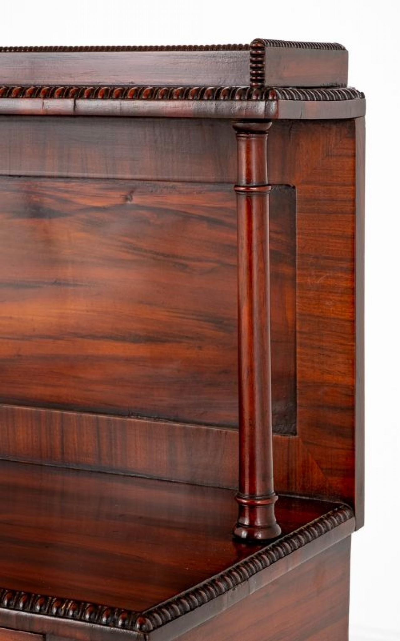 Regency Chiffonier Rosewood Antique Sideboard For Sale 3