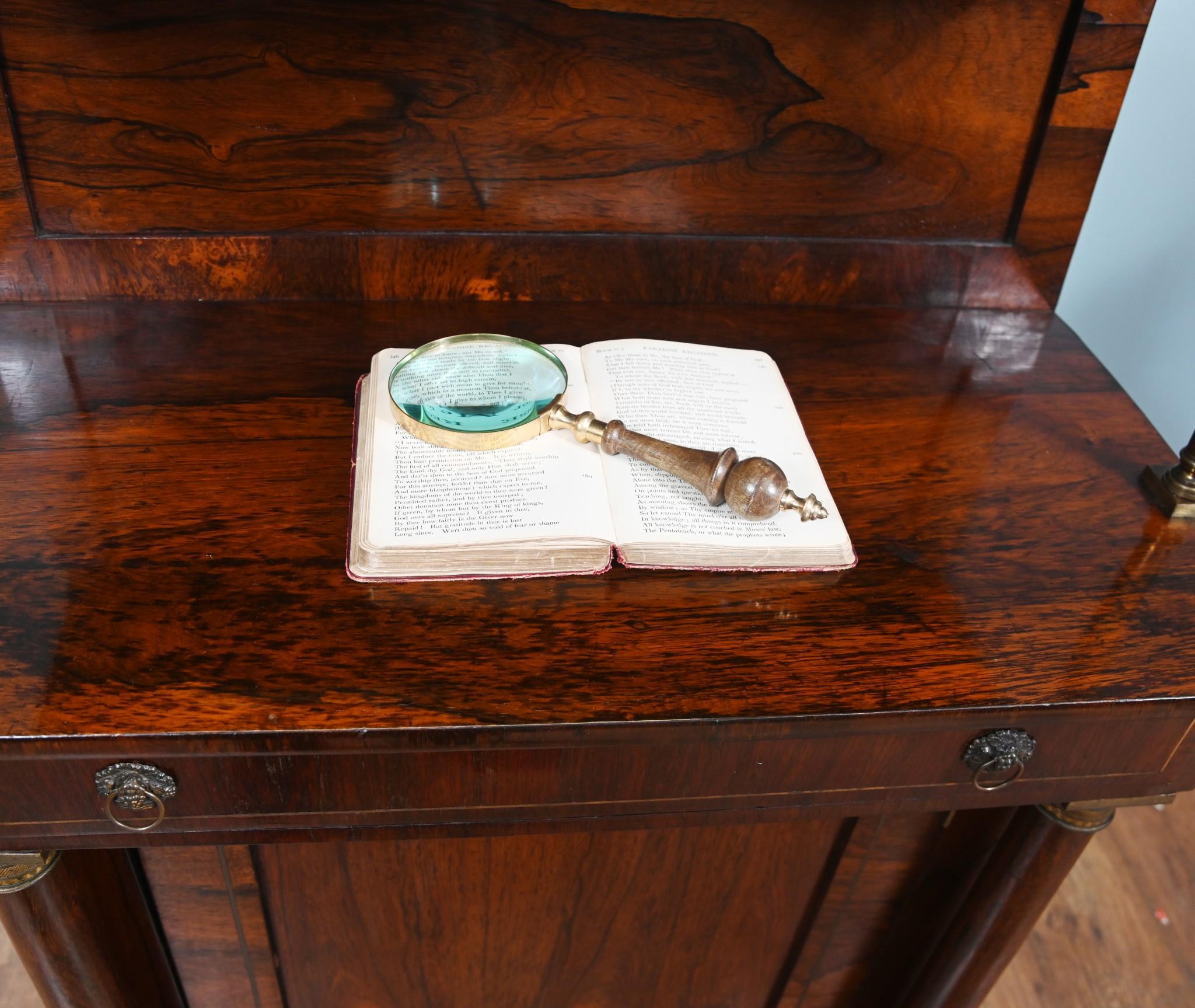 Regency Chiffonier Beistellschrank Periode 1810 im Angebot 6