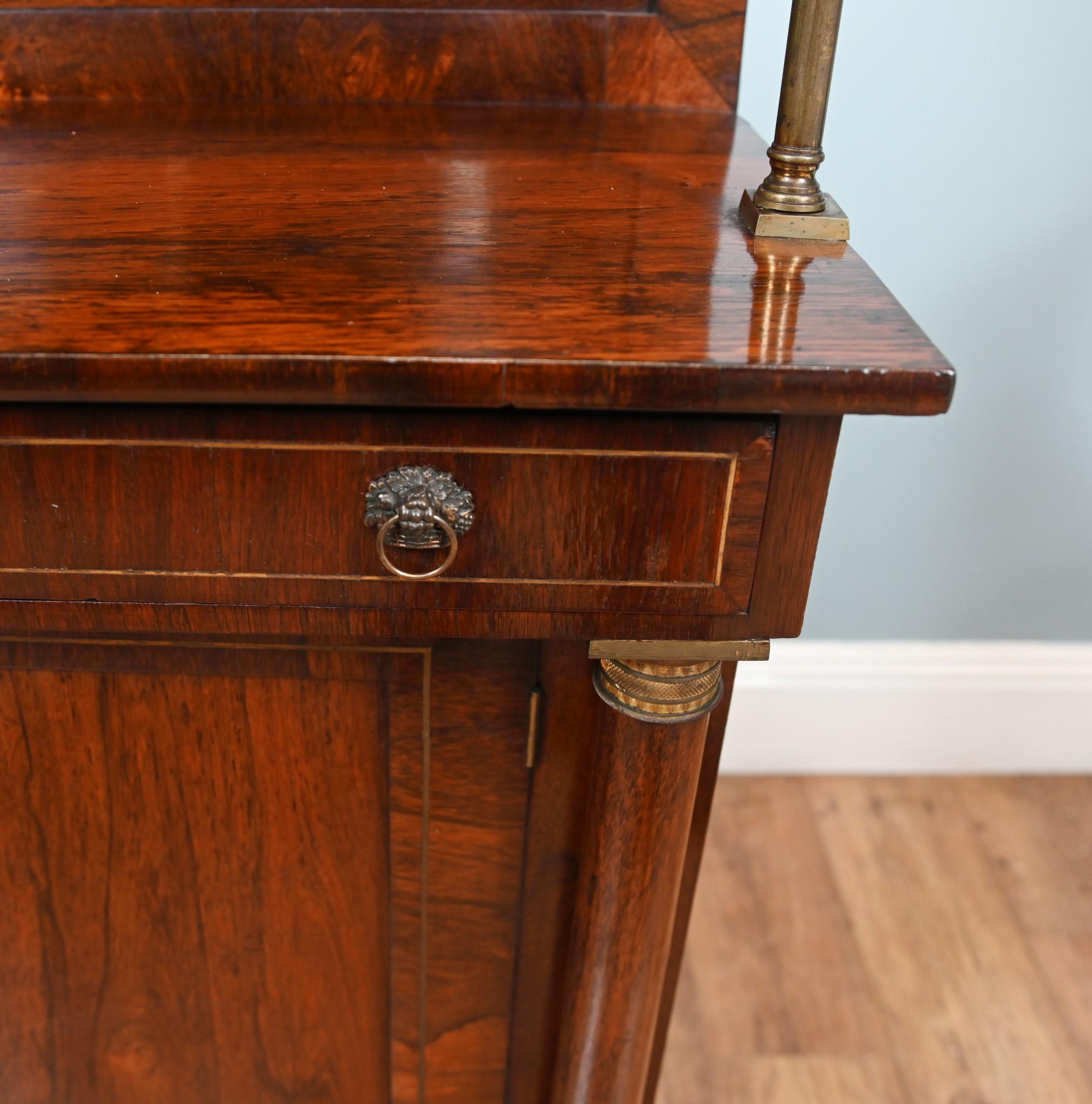 Regency Chiffonier Beistellschrank Periode 1810 im Angebot 2