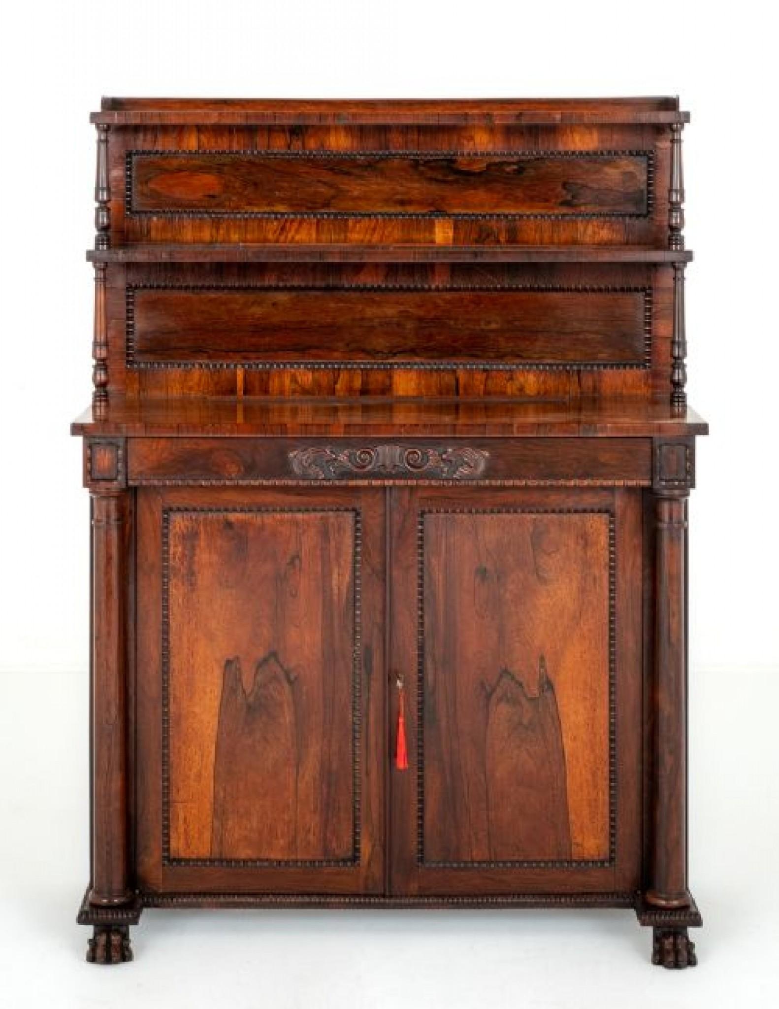 Regency Chiffonier Sideboard Chest Period Antiques For Sale 1