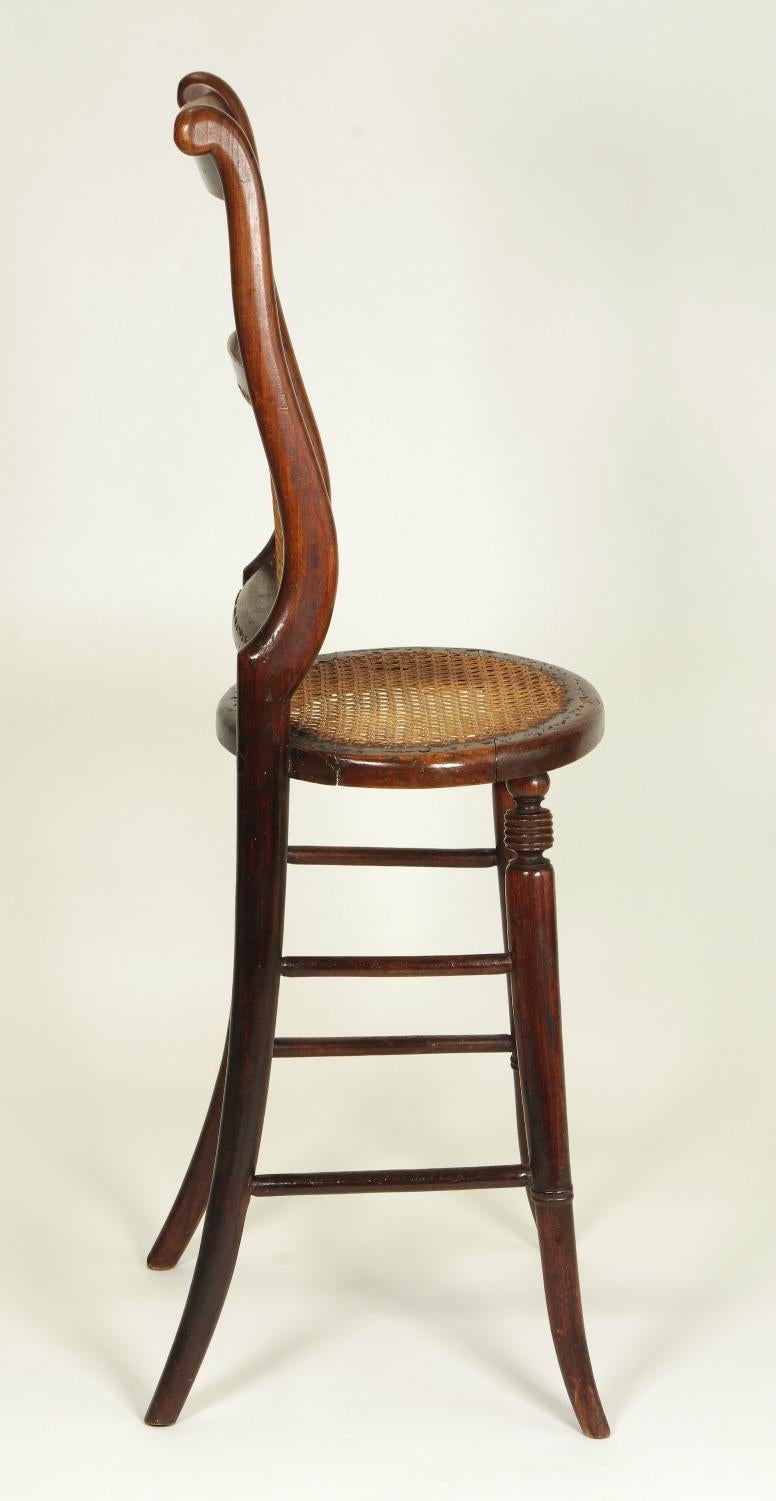 19th Century Regency Child's Correction Chair, circa 1830 For Sale