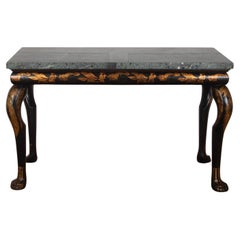 Regency-Konsolentisch aus Chinoiserie und Marmor