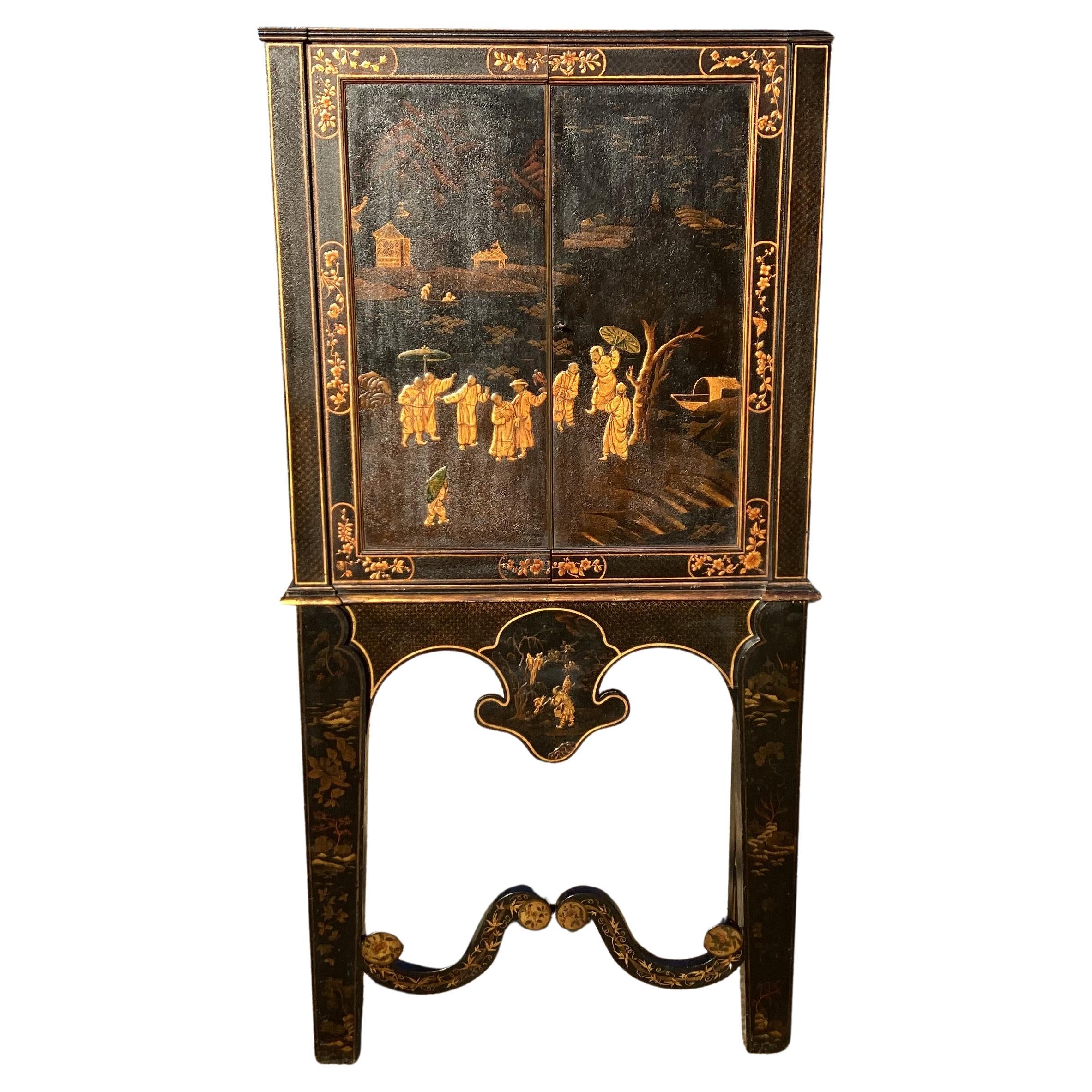 Gabinete de Chinoiserie de la Regencia sobre soporte