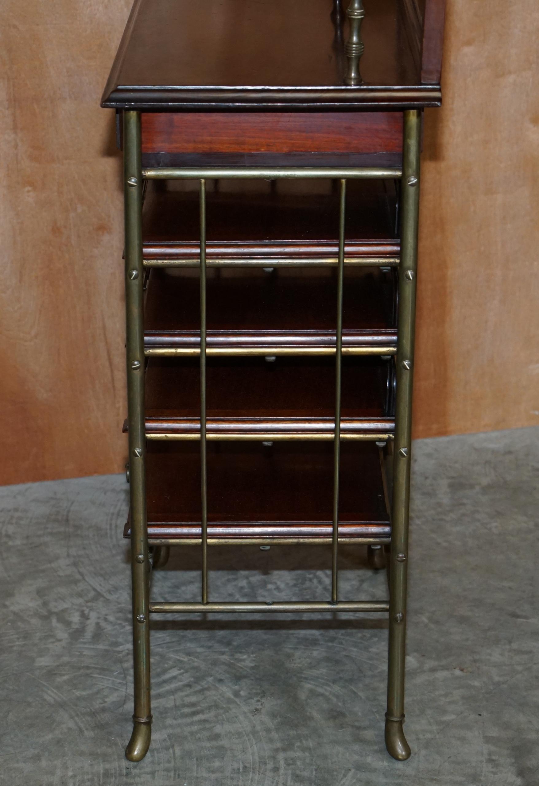 Regency circa 1810 Gilt Bronze and Hardwood Sheet Music Stand Chest of Drawers 10
