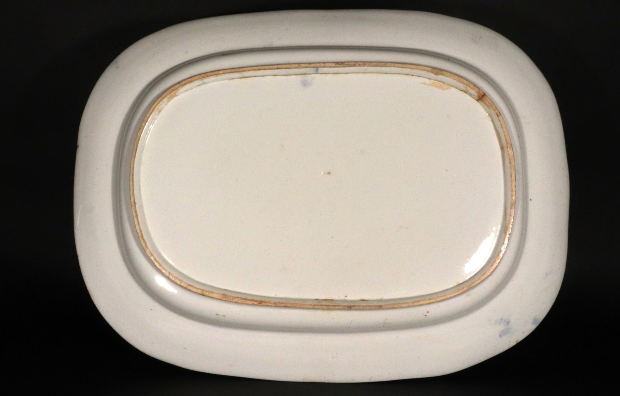 Regency Coalport “Imari Dragon” Porcelain Dish Mounted as Cocktail Table For Sale 8