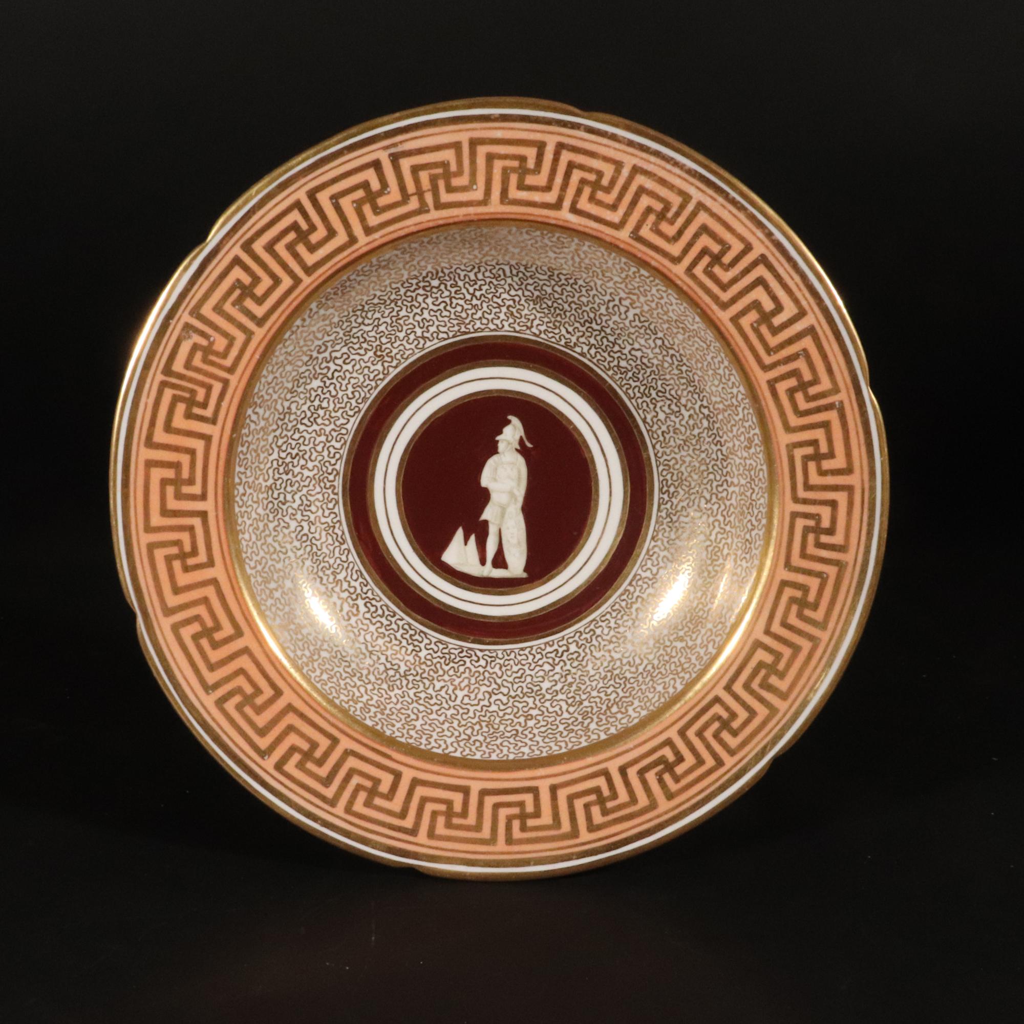 Set d'assiettes à soupe néo-classique en porcelaine de Coalport Classic en vente 1