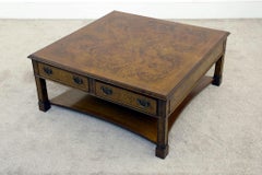 Regency Couchtisch Wurzelholz