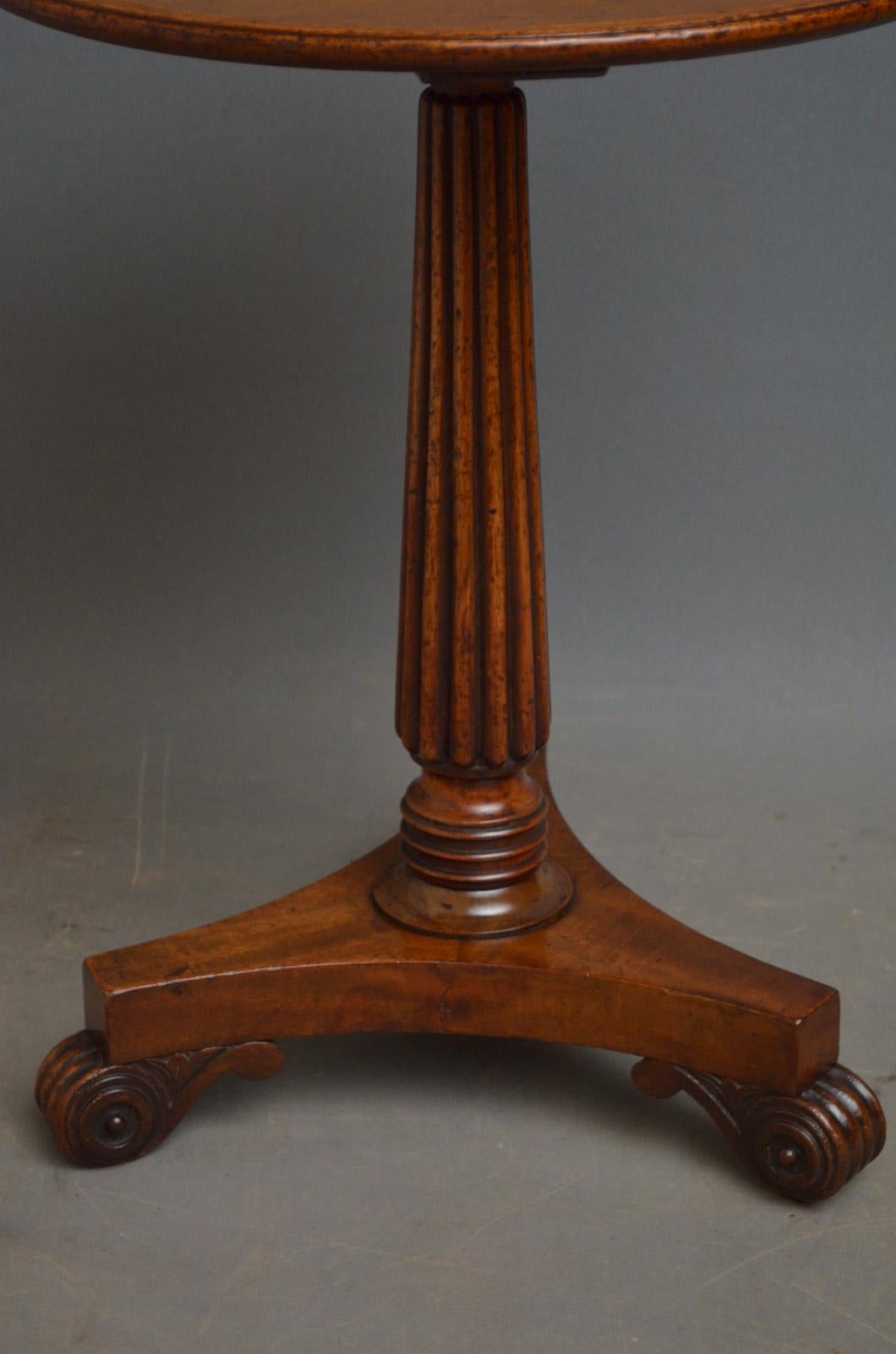 Regency Coffee Table in Mahogany In Good Condition In Whaley Bridge, GB