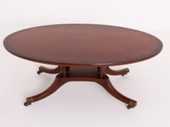 Regency-Couchtisch aus Mahagoni im Regency-Stil